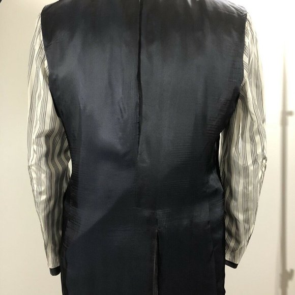 Brooks Brothers Fitzgerald Blazer 42L Gray Stripe - Picture 5 of 8